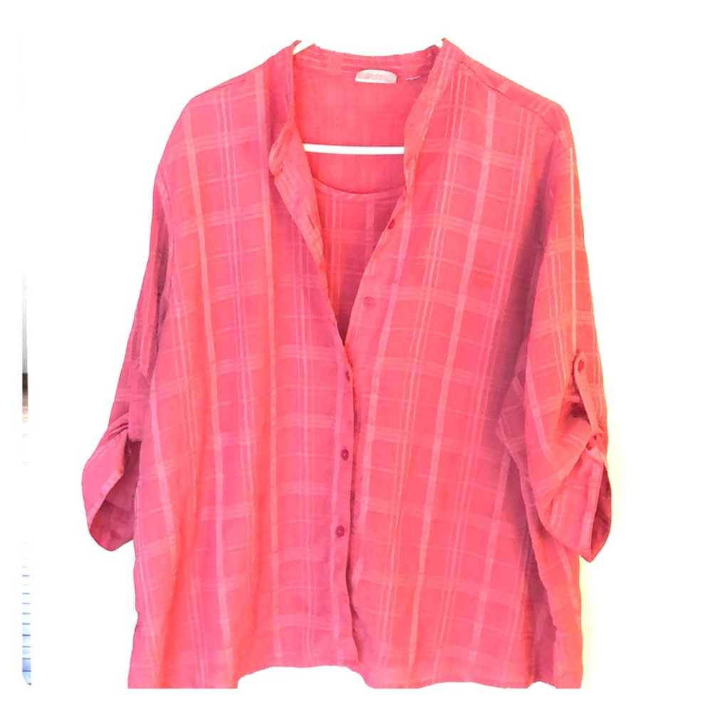 Coral 2 Piece Blouse